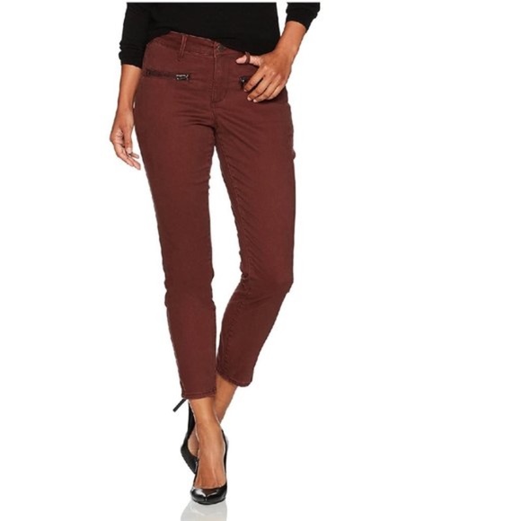 NYDJ Zip Detail Skinny Chinos - Picture 1 of 9